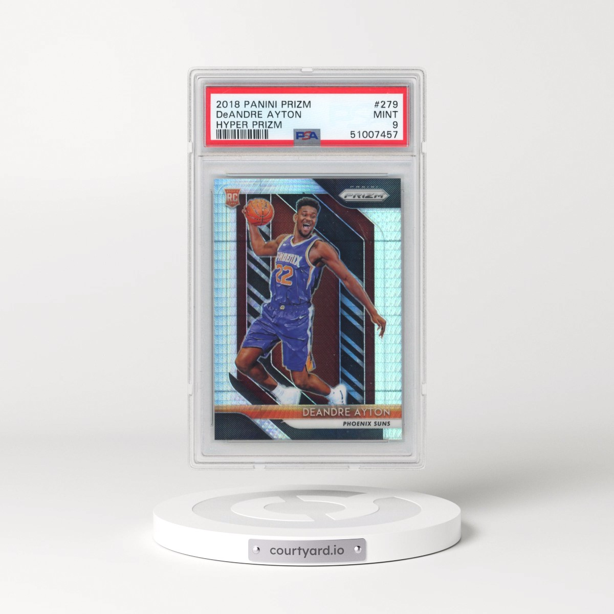 2018 DeAndre Ayton - Basketball Panini Prizm PSA 9 MINT